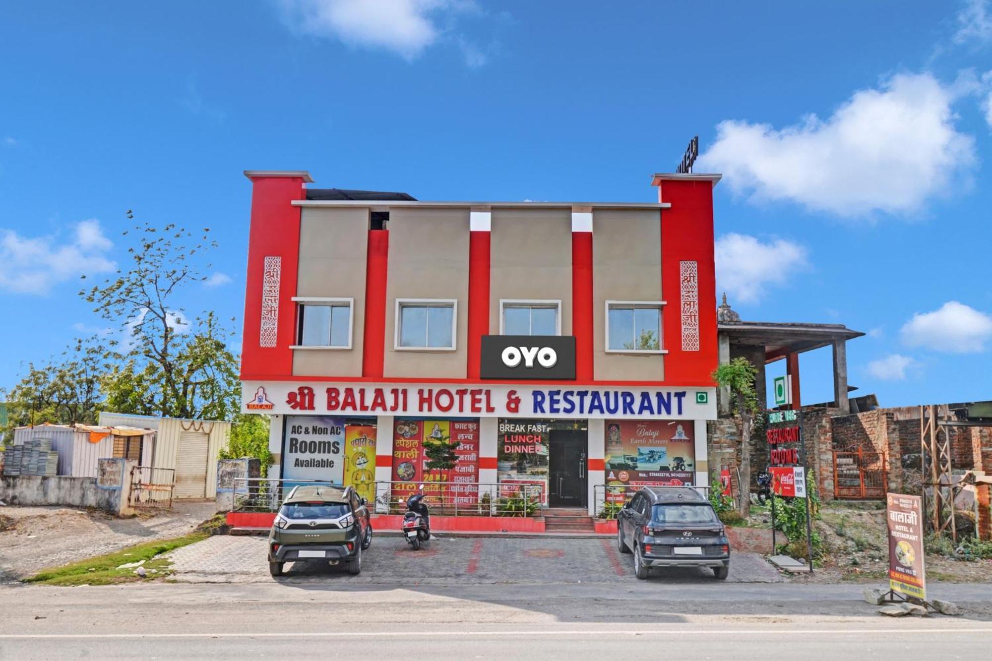 Hotel O Shree Balaji Hotel & Restaurant Bedla Buitenkant foto