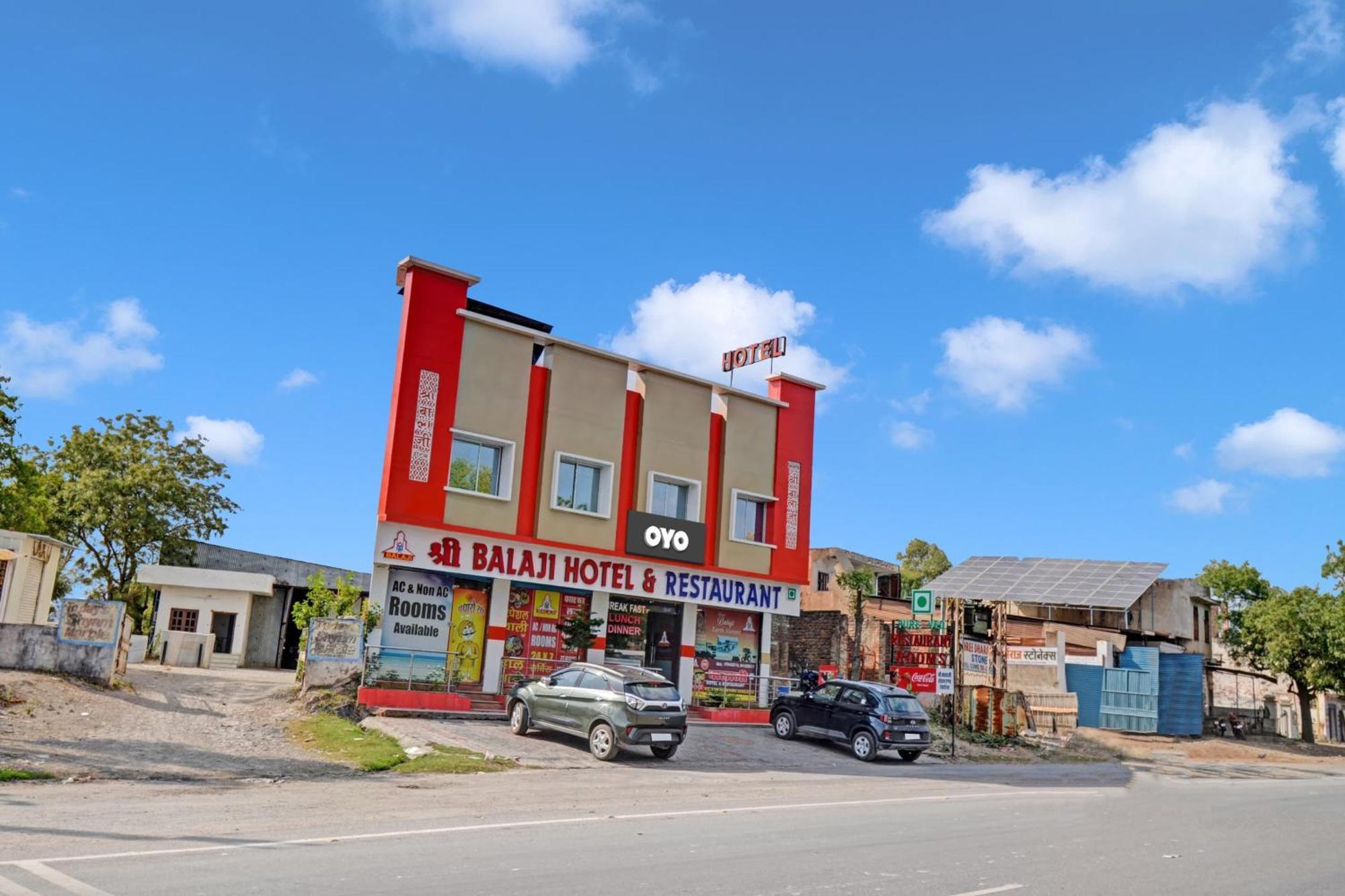Hotel O Shree Balaji Hotel & Restaurant Bedla Buitenkant foto